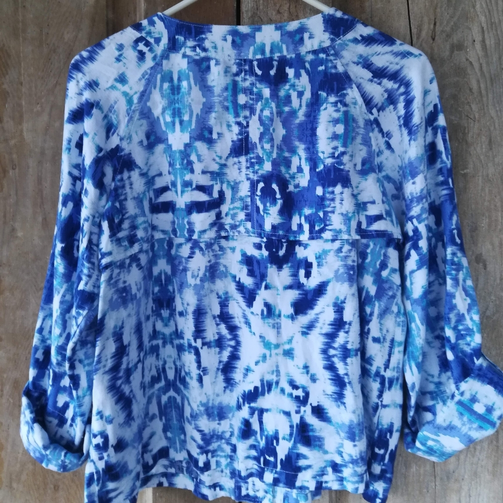 Blue And White Jacket From Ruby Rd. - image 6